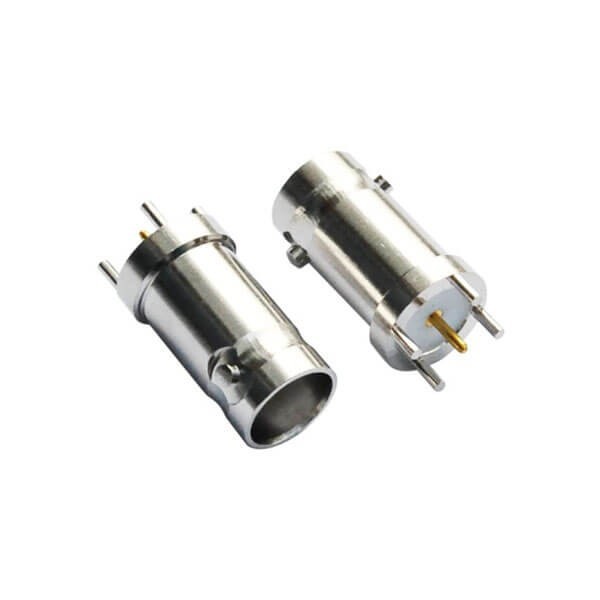 pcb插座 直式鋅合金 BNC射頻同軸連接器