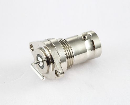 BNC  50歐姆母頭直式法蘭盤式座子