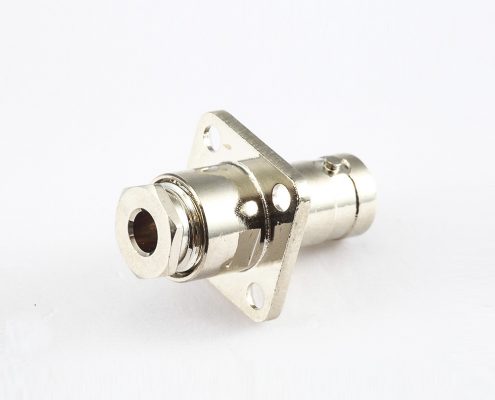 BNC母頭直式帶法蘭盤(pán)接SYV50-2電纜