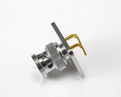 BNC75歐姆公頭直式法蘭盤式座子