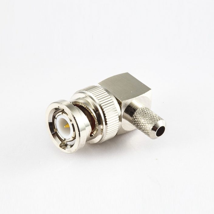 BNC連接器公頭直式壓接RG174/RG316電纜