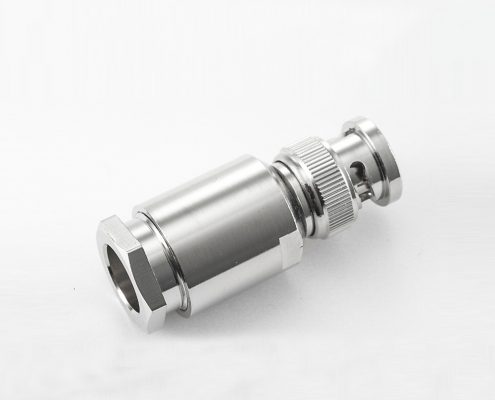 BNC 公頭直式裝接LMR400/7D-FB電纜