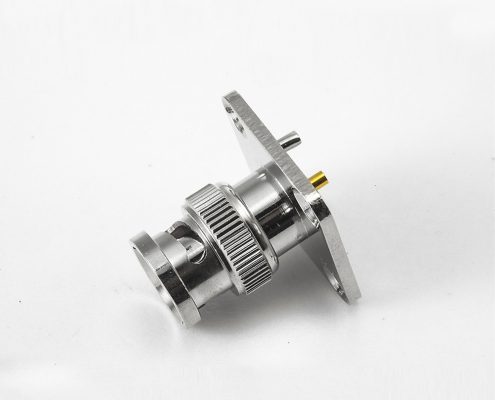 75ΩBNC公頭直式法蘭盤式座子