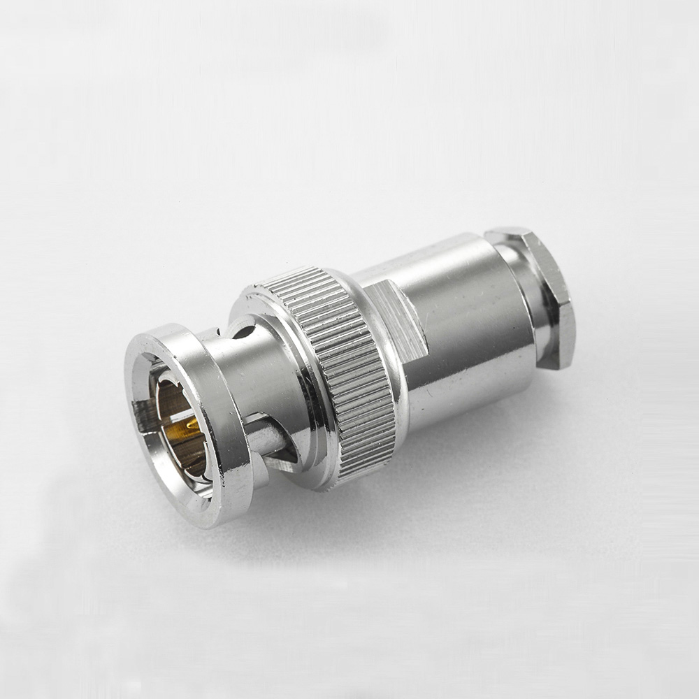 BNC 75歐姆公頭直式裝接SYV75-3電纜