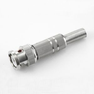 BNC 公頭直式帶彈簧焊接RG58/RG142電纜