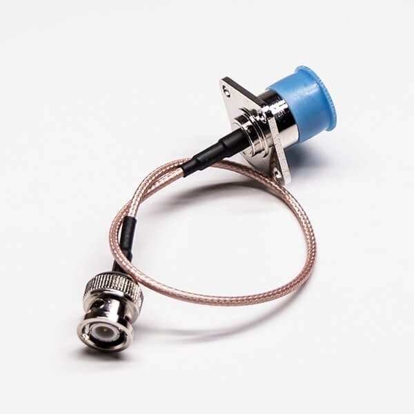 BNC公頭轉(zhuǎn)N型母頭四孔法蘭直式組裝線材