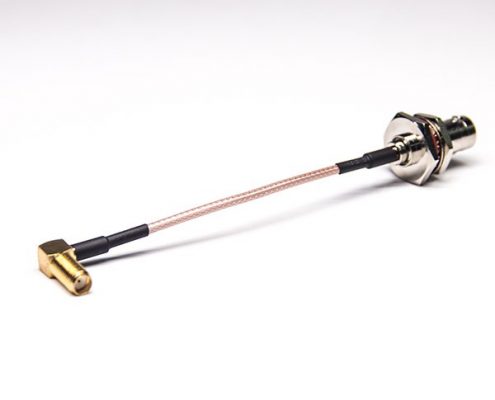 同軸線 BNC母頭直式大六角防水轉(zhuǎn)彎式母頭SMA接RG 316