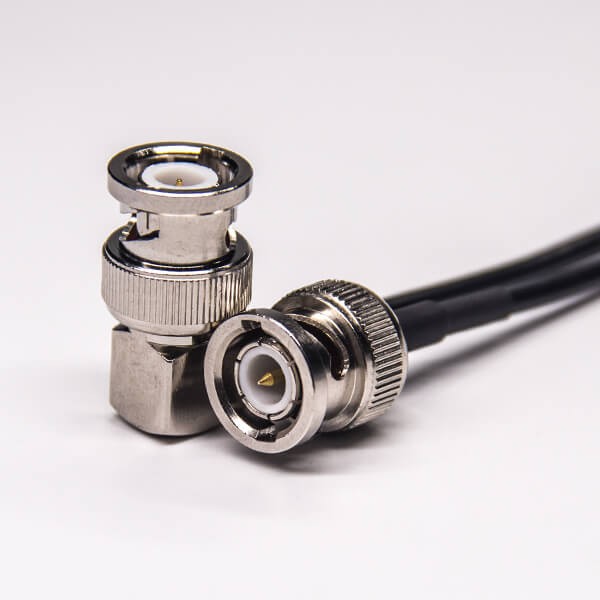 bnc轉(zhuǎn)bnc線材組裝電纜焊90度bnc轉(zhuǎn)180度bnc射頻線RG174