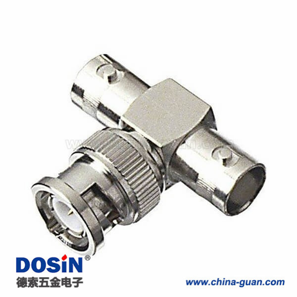 BNC T型1公轉(zhuǎn)2母連接器